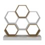 HANAH HOME Polica za knjige Cicek White Oak - slika 5