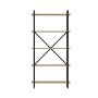 HANAH HOME Polica za knjige Elston 900 Black Oak - slika 3