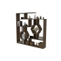 HANAH HOME Polica za knjige Tamara Walnut - slika 3