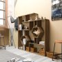 HANAH HOME Polica za knjige Tamara Walnut - slika 1