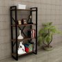 HANAH HOME Polica za knjige Albatros Walnut - slika 2