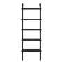 HANAH HOME Polica za knjige Piante Black - slika 3