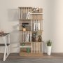 HANAH HOME Polica za knjige Arya Oak White - slika 1