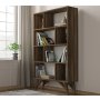 HANAH HOME Polica za knjige Flamingo Walnut - slika 3