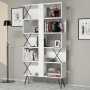 HANAH HOME Polica za knjige Extra White - slika 2