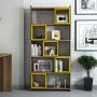 HANAH HOME Polica za knjige Box Walnut Yellow - slika 2