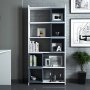 HANAH HOME Polica za knjige Box White Blue - slika 2