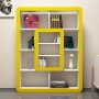 HANAH HOME Polica za knjige Orkide White Yellow - slika 2