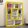 HANAH HOME Polica za knjige Orkide White Yellow - slika 1