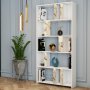 HANAH HOME Polica za knjige Lima White Marble - slika 1
