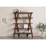 HANAH HOME Polica za knjige Conde Walnut - slika 2