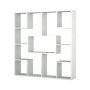 HANAH HOME Polica za knjige Optimist White - slika 4