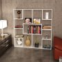 HANAH HOME Polica za knjige Optimist White - slika 1