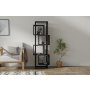 HANAH HOME Polica za knjige Rabant Anthracite - slika 2