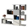 HANAH HOME Polica za knjige Karlin-White - slika 2