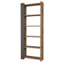 HANAH HOME Polica za knjige City Walnut Chalcedony - slika 3