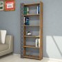 HANAH HOME Polica za knjige City Walnut Chalcedony - slika 1