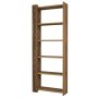 HANAH HOME Polica za knjige City Walnut Walnut - slika 3