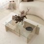 HANAH HOME Sto za dnevnu sobu Escape Travertine - slika 4