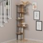 HANAH HOME Polica za knjige Feza Oak - slika 1