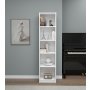 HANAH HOME Polica za knjige Fulya White - slika 3