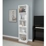 HANAH HOME Polica za knjige Fulya White - slika 1
