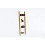 HANAH HOME Polica za knjige Fayko White Sapphire - slika 2