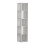 HANAH HOME Polica za knjige Piano White - slika 2