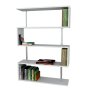 HANAH HOME Polica za knjige Sunrise White - slika 2