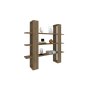 HANAH HOME Polica za knjige Ada Walnut - slika 2