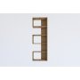 HANAH HOME Polica za knjige Nebu Sapphire Oak - slika 2