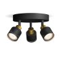 PHILIPS Spot svetiljka Niall GU10 3 x 5W - Crna - slika 1