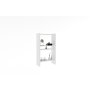 HANAH HOME Polica za knjige Pera White - slika 2