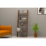HANAH HOME Polica za knjige Solid Walnut - slika 1