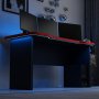 HANAH HOME Gejming sto Phoenix 1 Black Red - slika 2