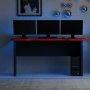 HANAH HOME Gejming sto Phoenix 1 Black Red - slika 5