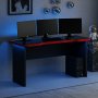 HANAH HOME Gejming sto Phoenix 1 Black Red - slika 1