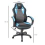 HANAH HOME Gejming stolica XFly Blue - slika 2