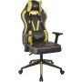 HANAH HOME Gejming stolica XFly Vendetta Yellow - slika 1