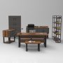 HANAH HOME Set kancelarijskog nameštaja Mn12 Ba - slika 1