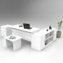 HANAH HOME Set kancelarijskog nameštaja Vo13 W - slika 1