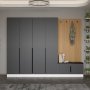 HANAH HOME Ormar za hodnik Noah 8333 - slika 1