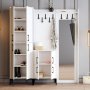 HANAH HOME Cipelarnik sa čivilukom Berlin ABC White - slika 2