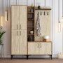 HANAH HOME Cipelarnik sa čivilukom Viyana Da Walnut Travertine - slika 5