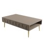 HANAH HOME Sto za dnevnu sobu Lyon 33 Atlas Gold - slika 1