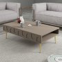 HANAH HOME Sto za dnevnu sobu Lyon 33 Atlas Gold - slika 2