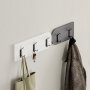 HANAH HOME Cipelarnik sa čivilukom Moni Shoe Cabinet Hanger White Grey - slika 5