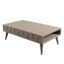 HANAH HOME Sto za dnevnu sobu Lyon 34 Atlas Walnut - slika 1