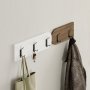 HANAH HOME Cipelarnik sa čivilukom Moni Shoe Cabinet Hanger White Hitit - slika 5
