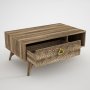 HANAH HOME Sto za dnevnu sobu Yakamoz Walnut - slika 2